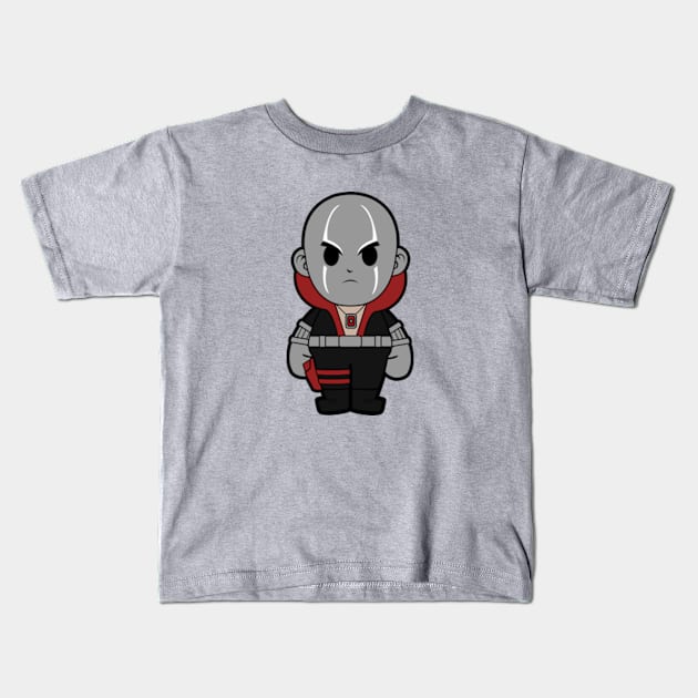 Destro Chibi Kids T-Shirt by mighty corps studio